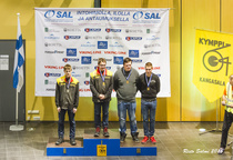 Nuoret menestyneet miehet.
Sarja M20
1. Heikki Jetsonen, KAMS, 2. Sami Jetsonen, KAMS, 3. Juuso Väätäinen, KAMS, Mika Heikkilä, K-64