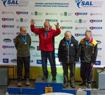 Y75; 1. Simo Parkkamäki, JMS, 2.Seppo Reinikainen, SMY, 3.Risto Suonpää, TUA ja Pauli Konttinen, KAMS.