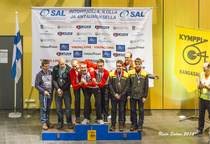 Joukkumenestyjät.
Joukkue
1. K-64 I 87p (T-P Heikkilä, S Heikkilä, J Suoranta), 2. P-HA 76p (V Saviahde, J-P Jokela, J Toiva), 3. KAMS 75p (H Jetsonen, M Jetsonen, S Jetsonen)