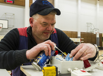 Kuuluttaja valmistautuu tulevaan koitokseen. 