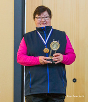 N75 1. Kaija Häyrinen, KAMS. SVA:n vuoden riistamaaliampuja. 