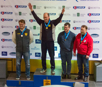 M50; 1.Jarmo Pyyhtiä, K-64, 2.Juha-Pekka Tissarinen, SSG,  3.Jukka-Pekka Jokela, P-HA ja Kari-Matti Reijola, ESA.